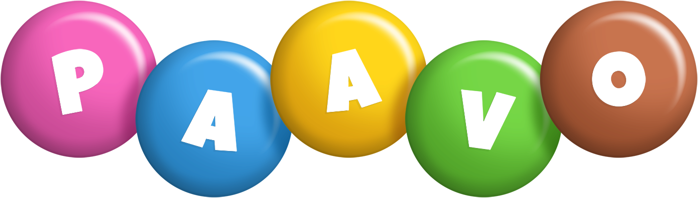 Paavo candy logo