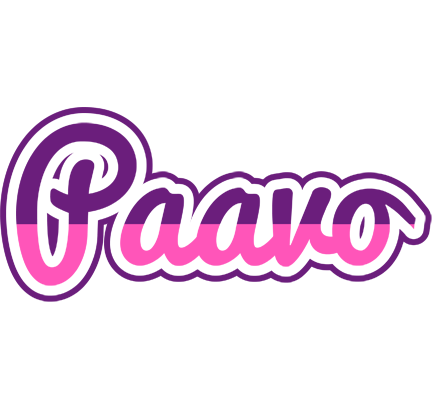 Paavo cheerful logo