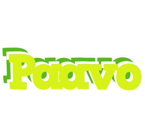 Paavo citrus logo