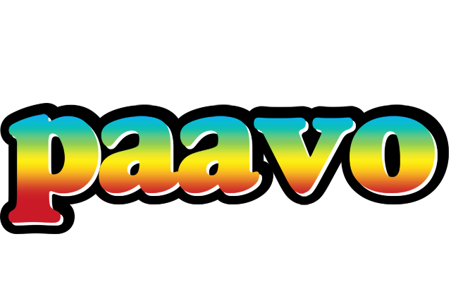 Paavo color logo