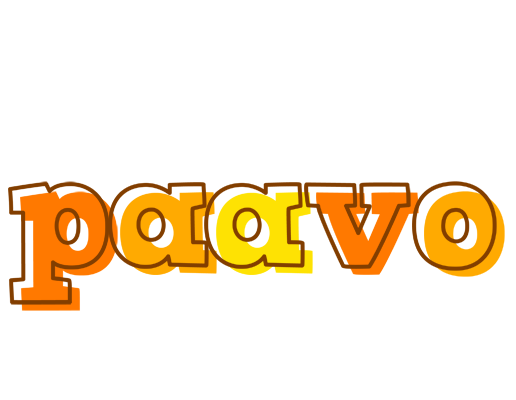 Paavo desert logo