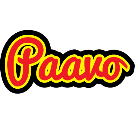 Paavo fireman logo