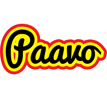 Paavo flaming logo