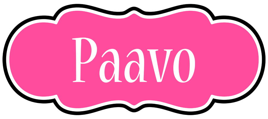 Paavo invitation logo