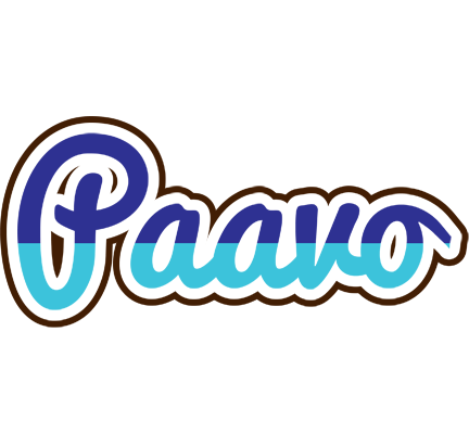 Paavo raining logo