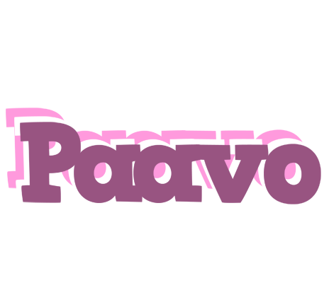 Paavo relaxing logo