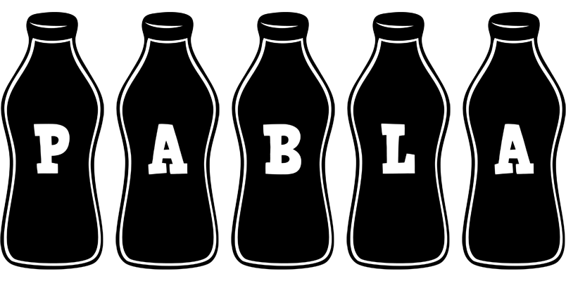 Pabla bottle logo