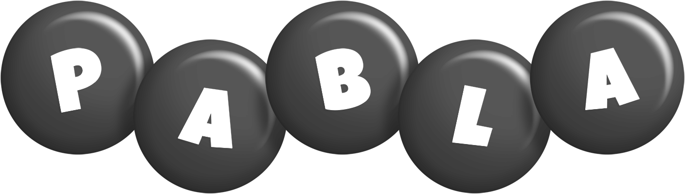 Pabla candy-black logo