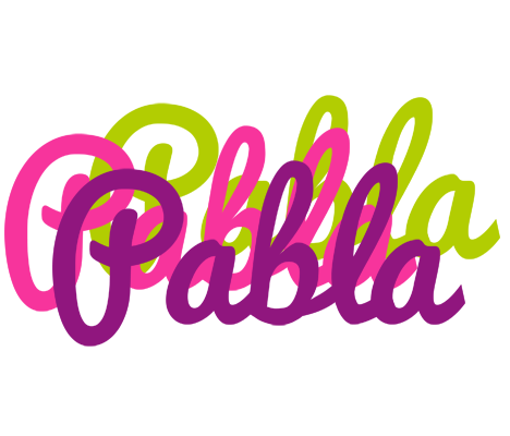 Pabla flowers logo