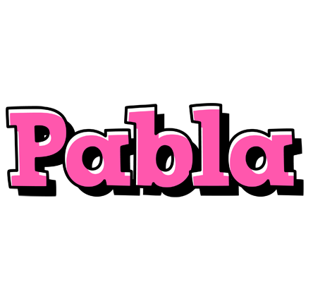 Pabla girlish logo