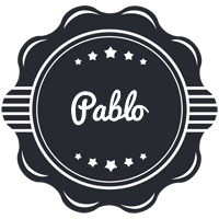 Pablo badge logo