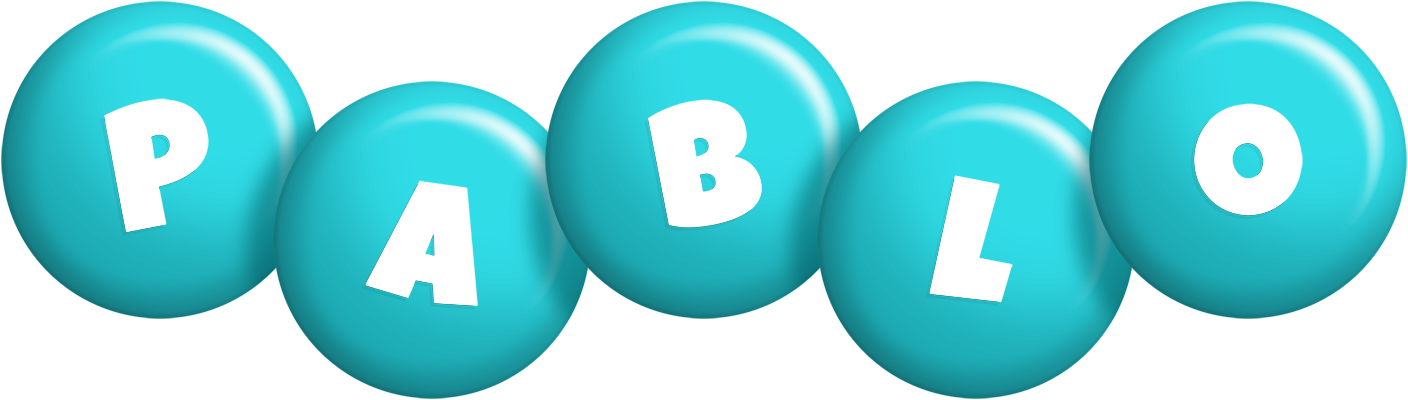 Pablo candy-azur logo