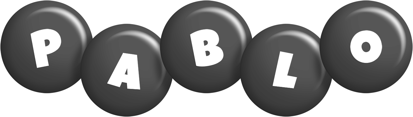Pablo candy-black logo