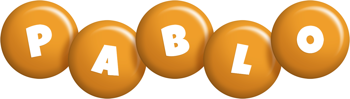 Pablo candy-orange logo