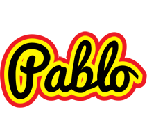 Pablo flaming logo