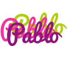Pablo flowers logo