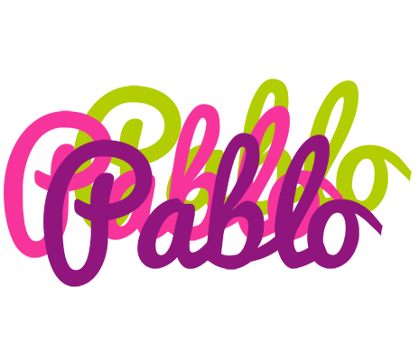 Pablo flowers logo