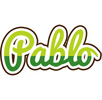 Pablo golfing logo
