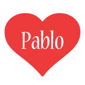 Pablo love logo