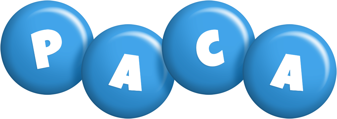 Paca candy-blue logo
