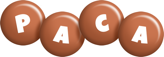 Paca candy-brown logo