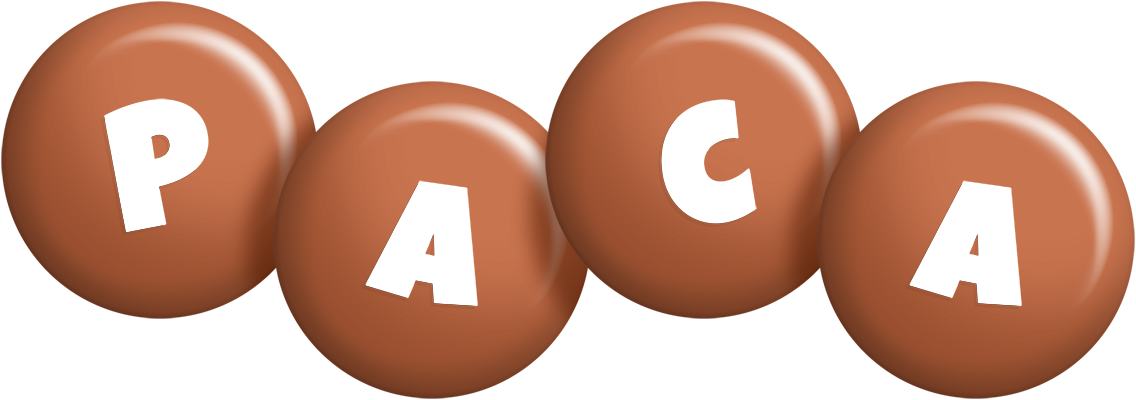 Paca candy-brown logo