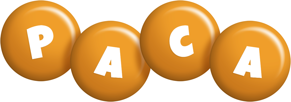 Paca candy-orange logo