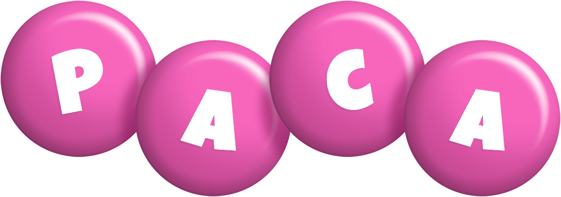 Paca candy-pink logo