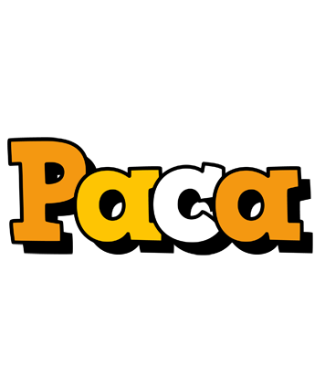 Paca cartoon logo
