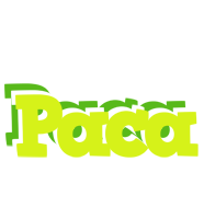 Paca citrus logo