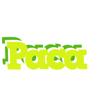 Paca citrus logo