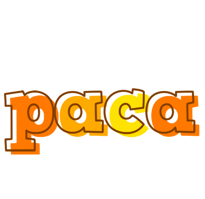 Paca desert logo
