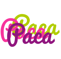 Paca flowers logo