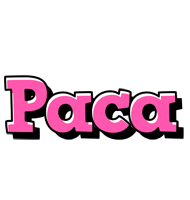 Paca girlish logo