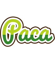 Paca golfing logo