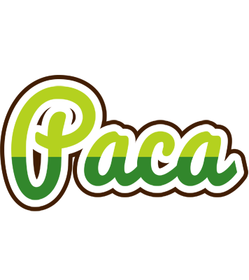 Paca golfing logo