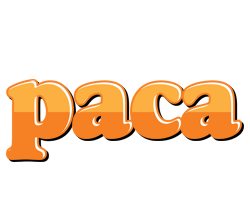 Paca orange logo