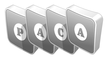 Paca silver logo