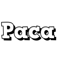 Paca snowing logo