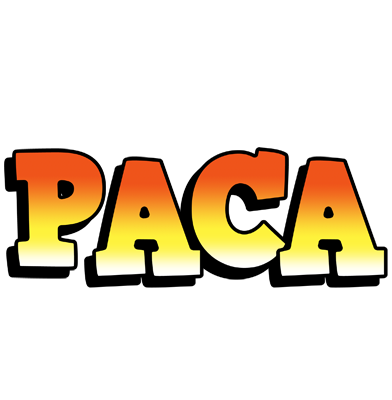 Paca sunset logo