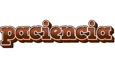 Paciencia brownie logo