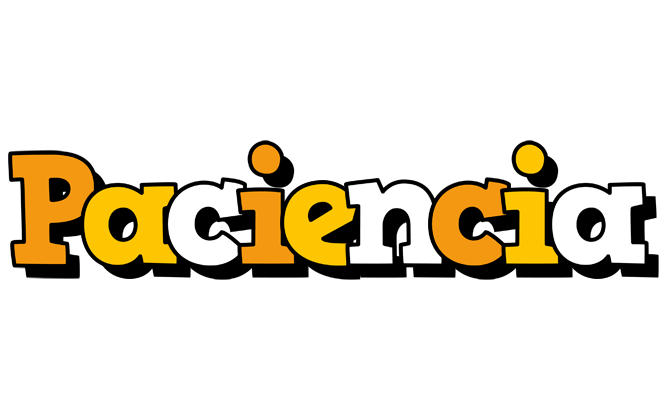 Paciencia cartoon logo
