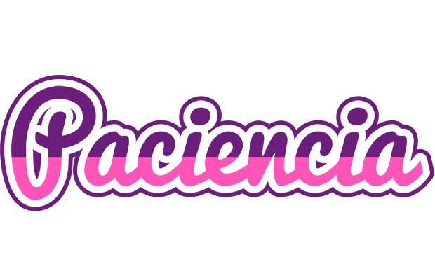 Paciencia cheerful logo