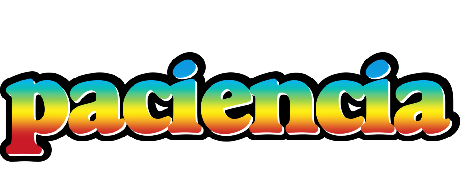 Paciencia color logo