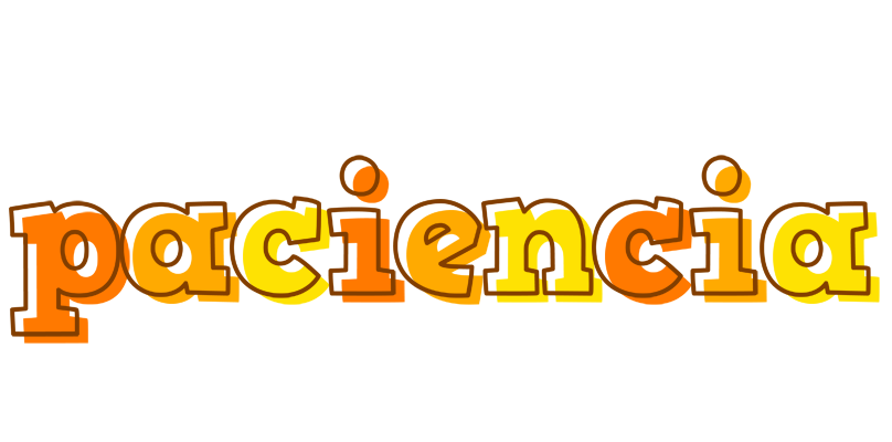 Paciencia desert logo