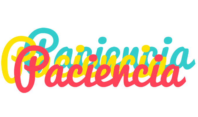 Paciencia disco logo