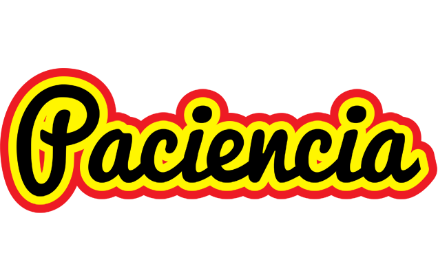 Paciencia flaming logo