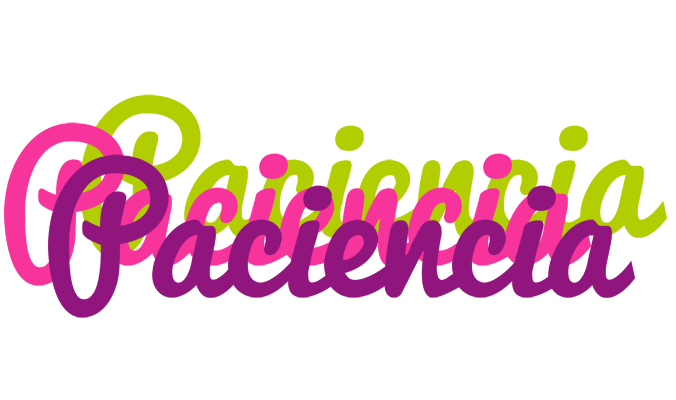 Paciencia flowers logo
