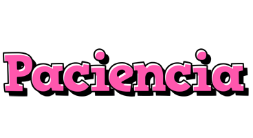 Paciencia girlish logo