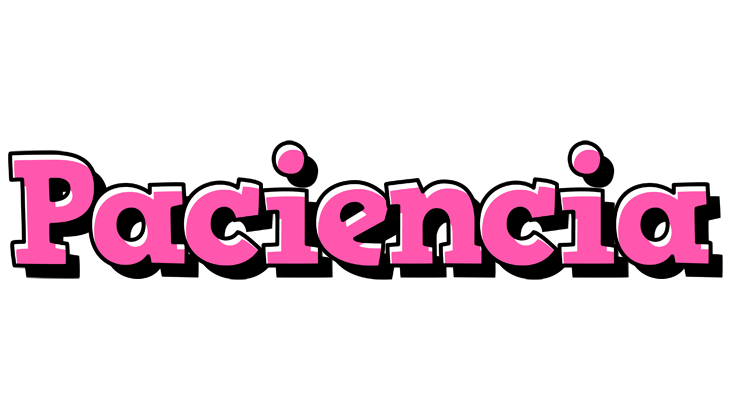 Paciencia girlish logo